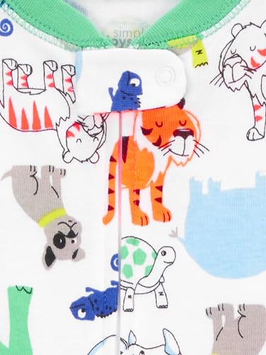 Simple Joys by Carter's Kids' 3-Pack Snug Fit Footless Cotton Pajamas