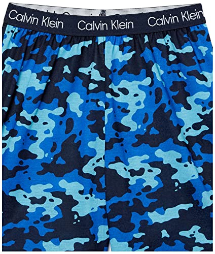 Calvin Klein Boys' Two Piece Sleepwear Top and Bottom Pajama Set