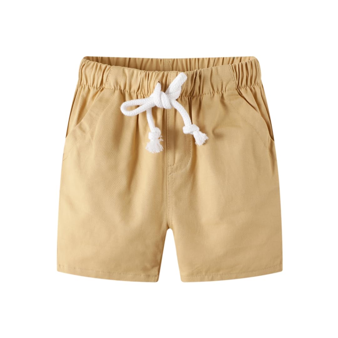 Toddler Boy Summer Clothes Outfits Kids Cotton Short Sleeve Shirt Shorts Set 2-7 Years
