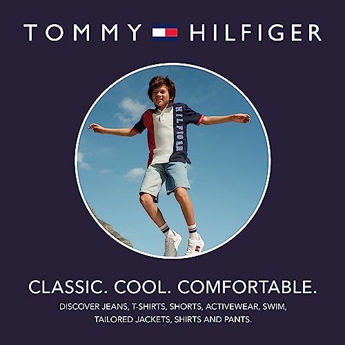 Tommy Hilfiger Boy's Stripe Graphic Knit Shorts (Big Kids)