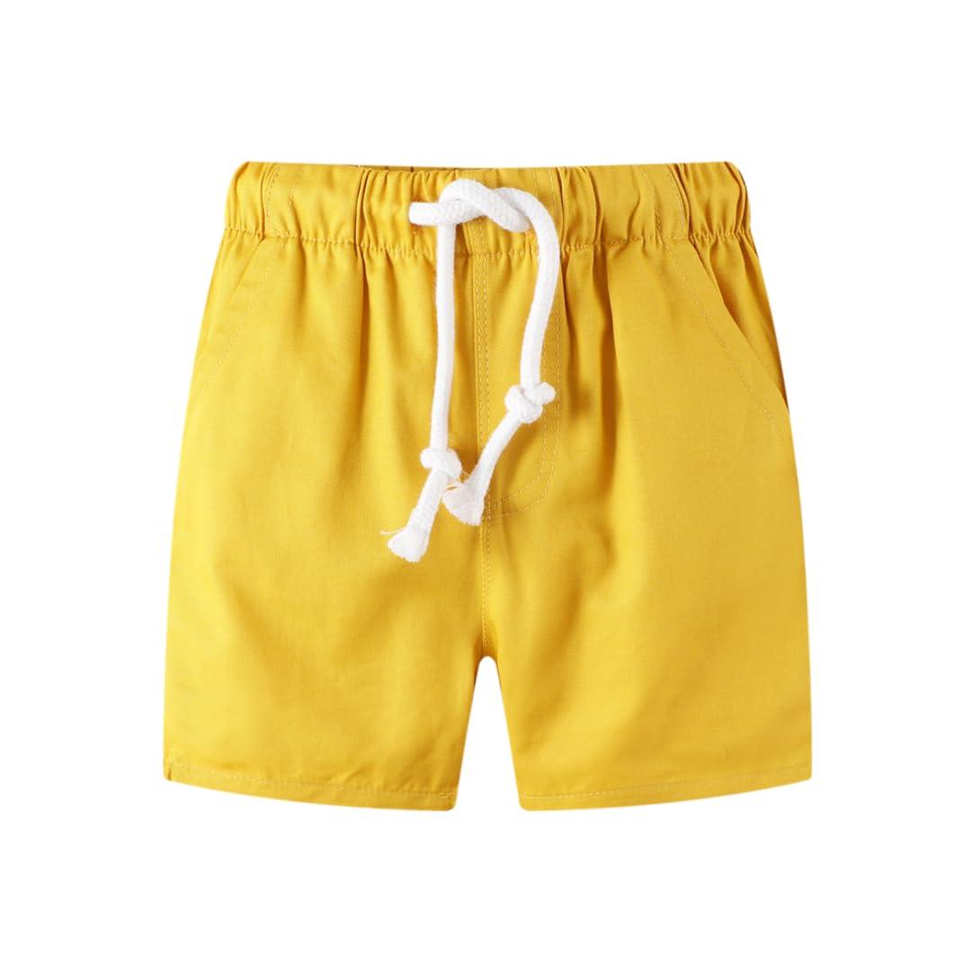 Toddler Boy Summer Clothes Outfits Kids Cotton Short Sleeve Shirt Shorts Set 2-7 Years