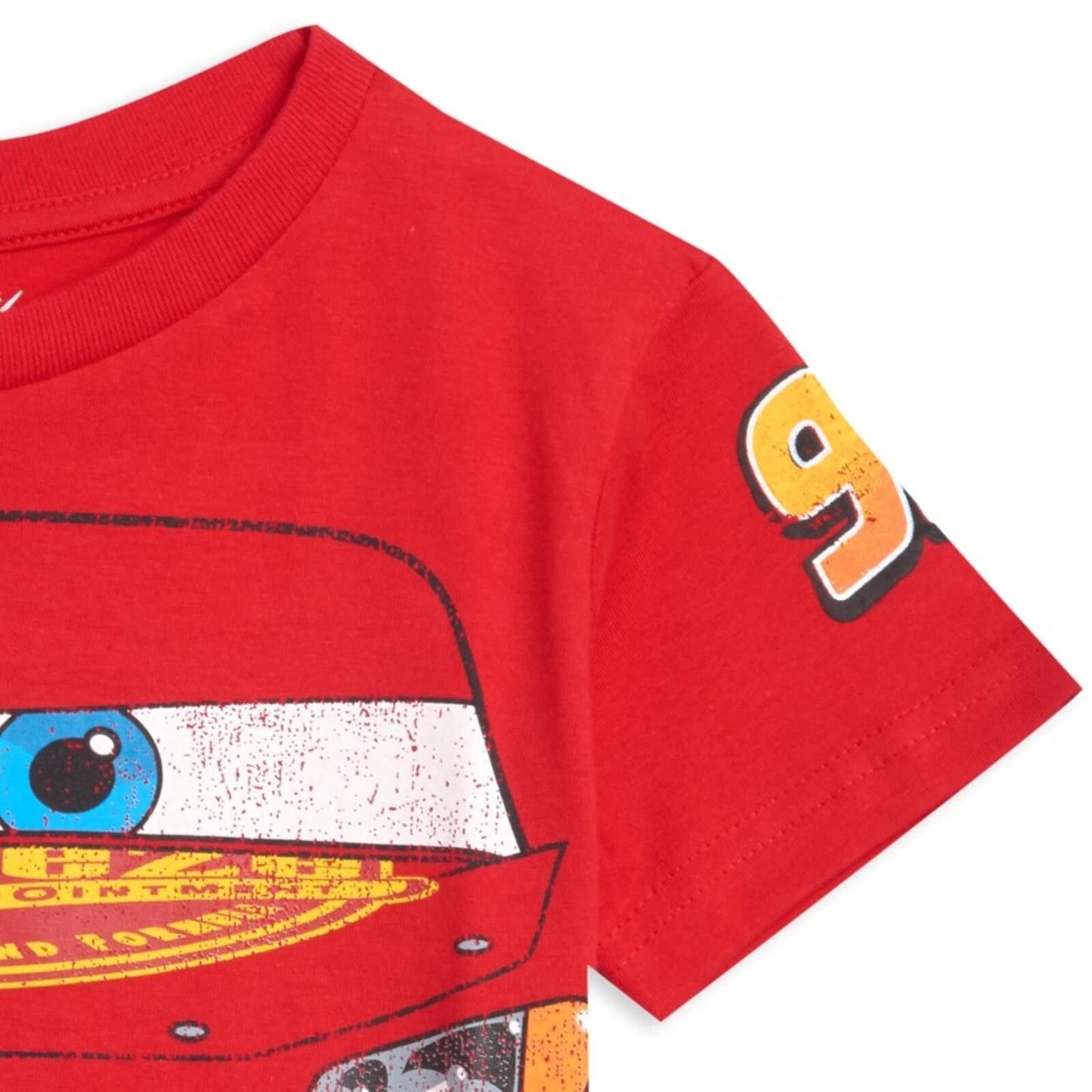 Disney Pixar Cars Tow Mater Lightning McQueen 3 Pack T-Shirts Infant to Big Kid