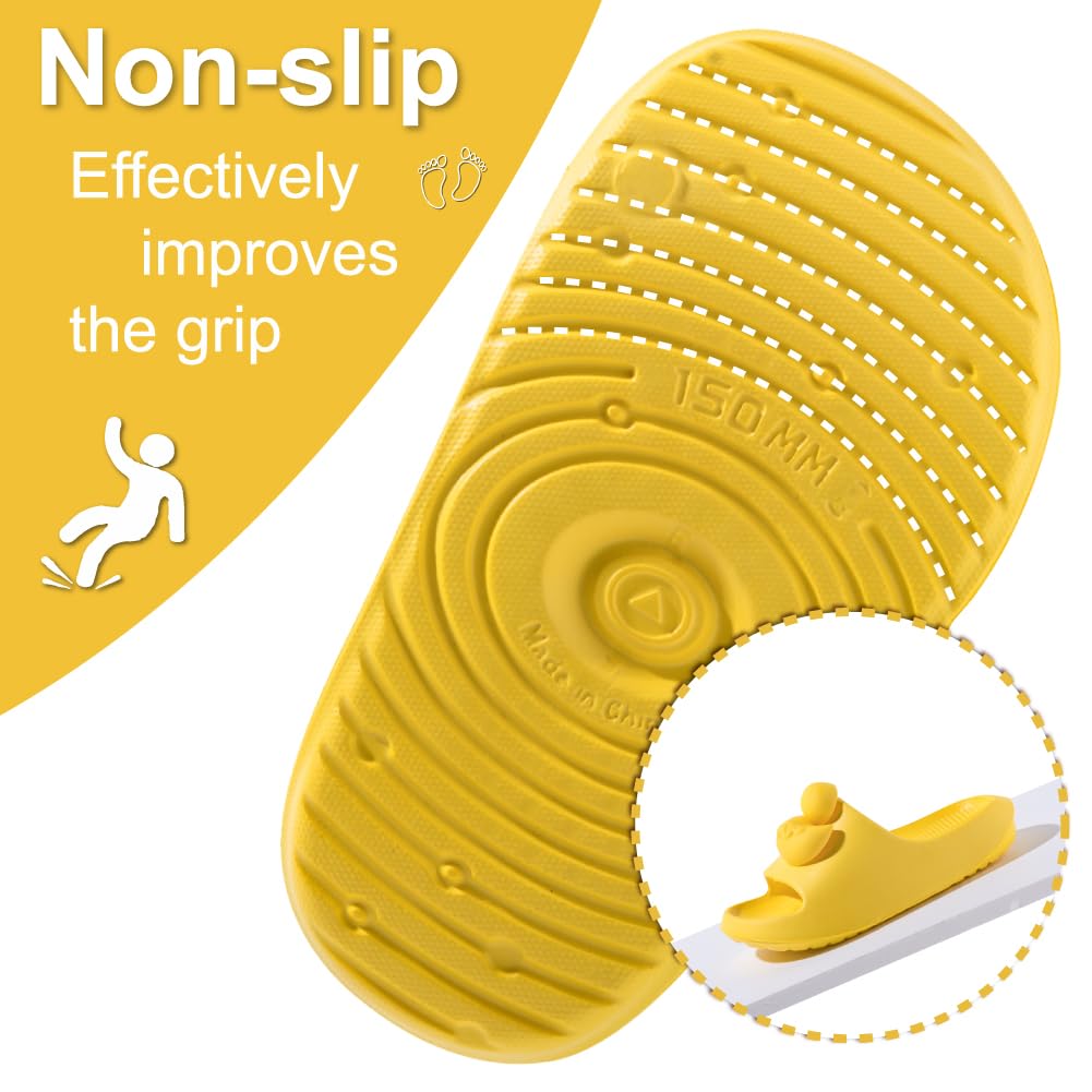 Fiedaz Kids Slides for Girls Boys Toddler Cloud Slides Animal Quick Drying Beach Slides Toddler Pool Shower Flip Flops Slippers