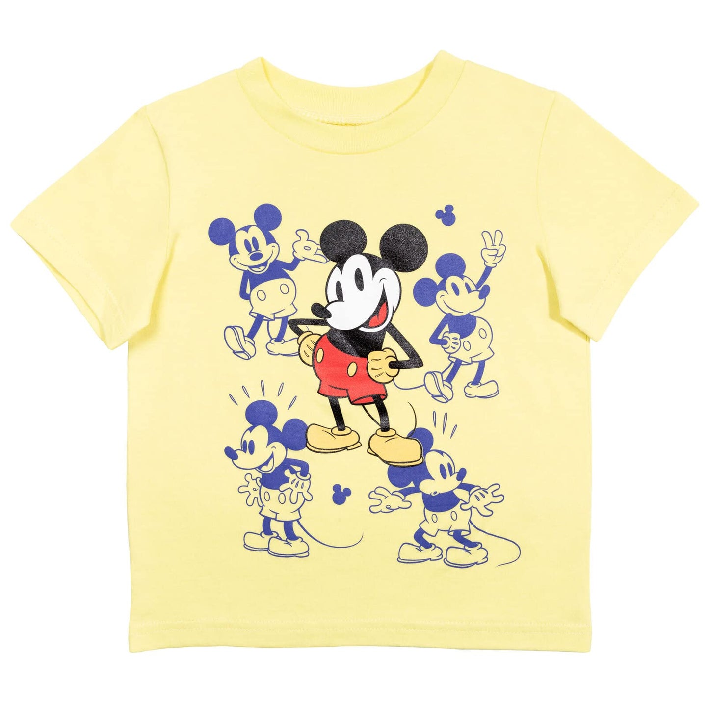 Disney Mickey Mouse 3 Pack T-Shirts Infant to Big Kid Sizes (18 Months - 18-20)