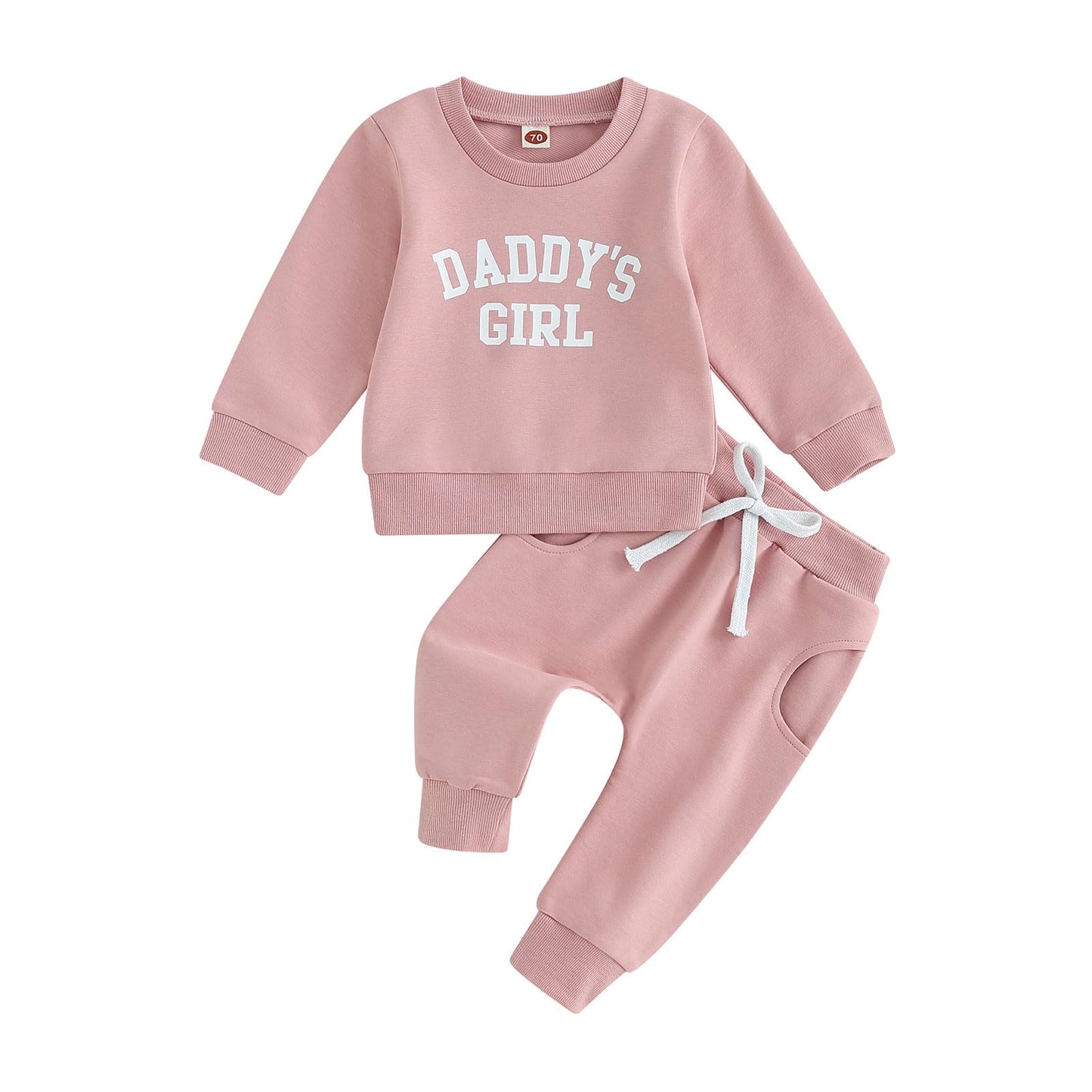 Tsnbre Baby Boy Clothes Outfits Fall Long Sleeve Color Block Sweatshirt Tops Casual Pants Newborn 2Pcs Set