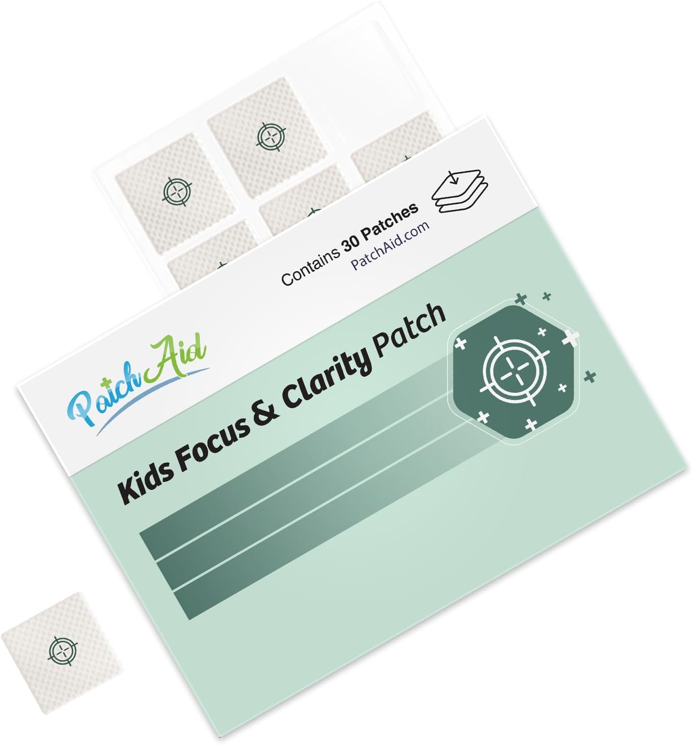 Kids Focus & Clarity Topical Patch by PatchAid 30-Day Supply
