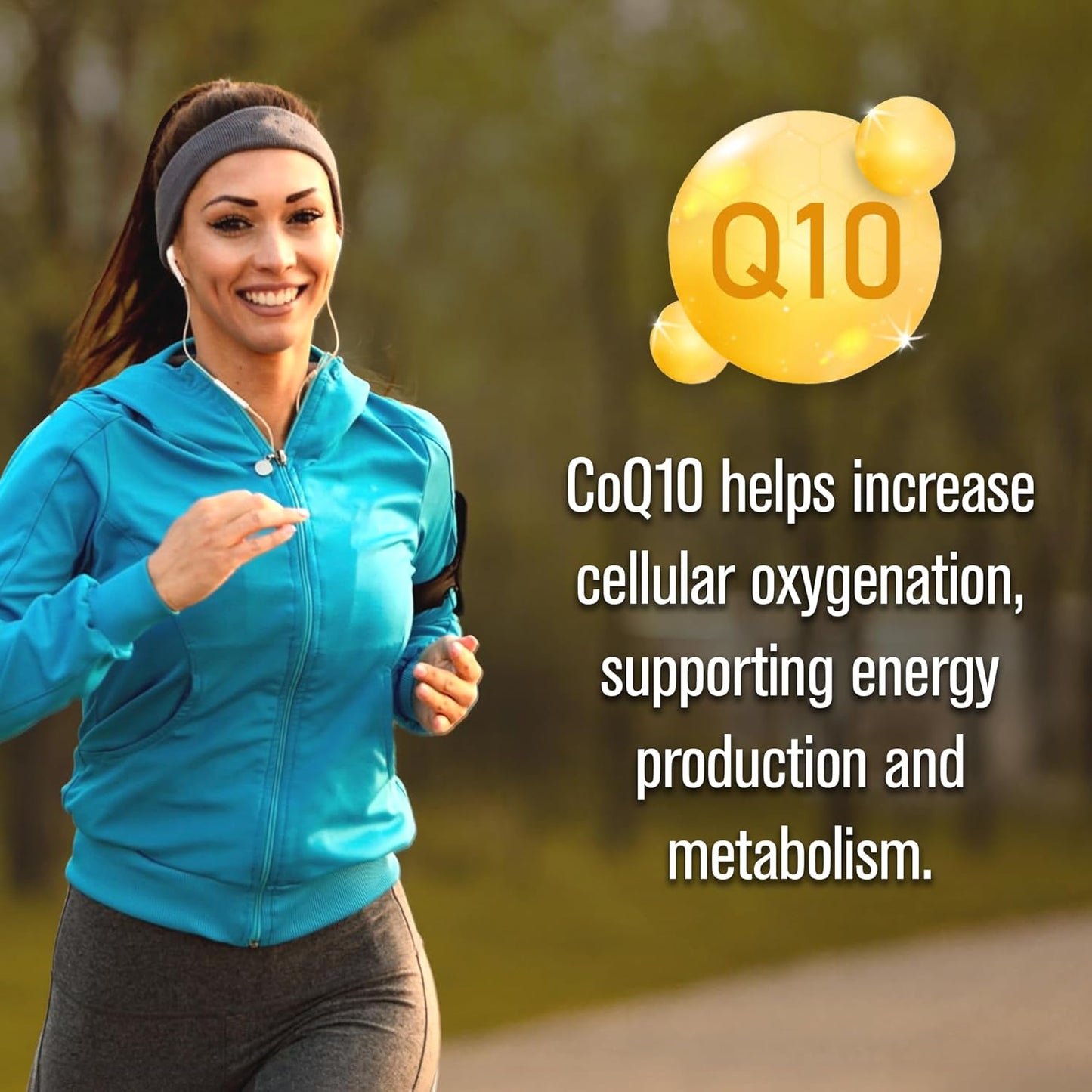 NaturalSlim Coconut Oil with CoQ10 - MCT Oil Organic Coconut Oil for Baking, Mixing with Shake, Smoothies, Coffee, or Ingest Directly - Boost Energy, Metabolism and Immune System Fresh Flavor
