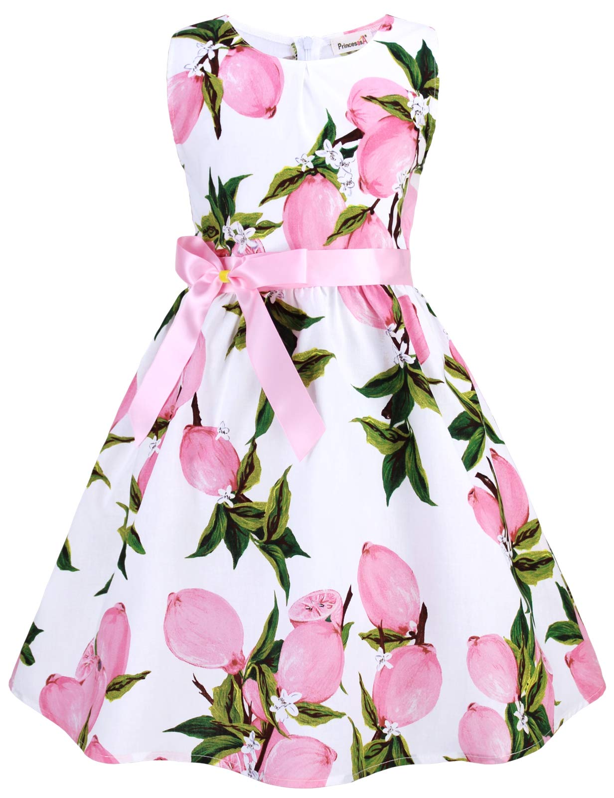 Kid Floral Cotton Girls Dresses Summer Girl Clothes