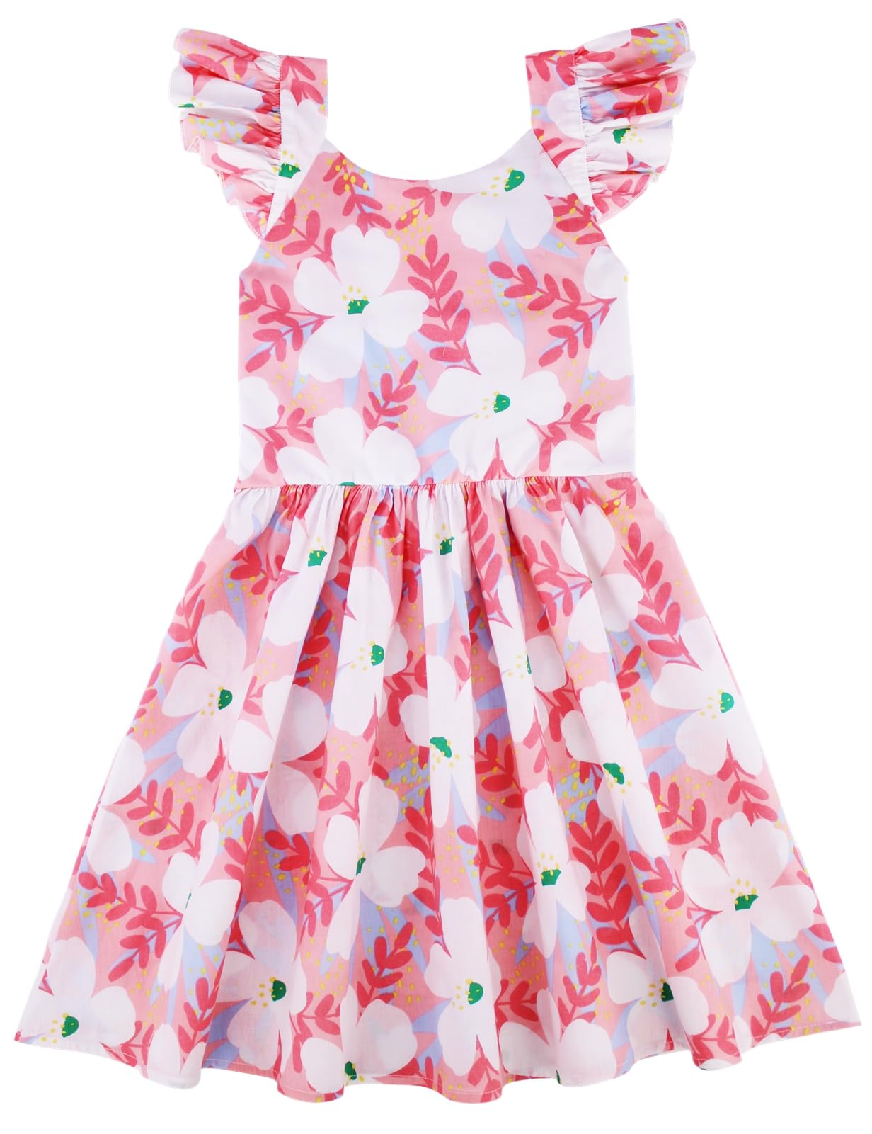 Kid Floral Cotton Girls Dresses Summer Girl Clothes