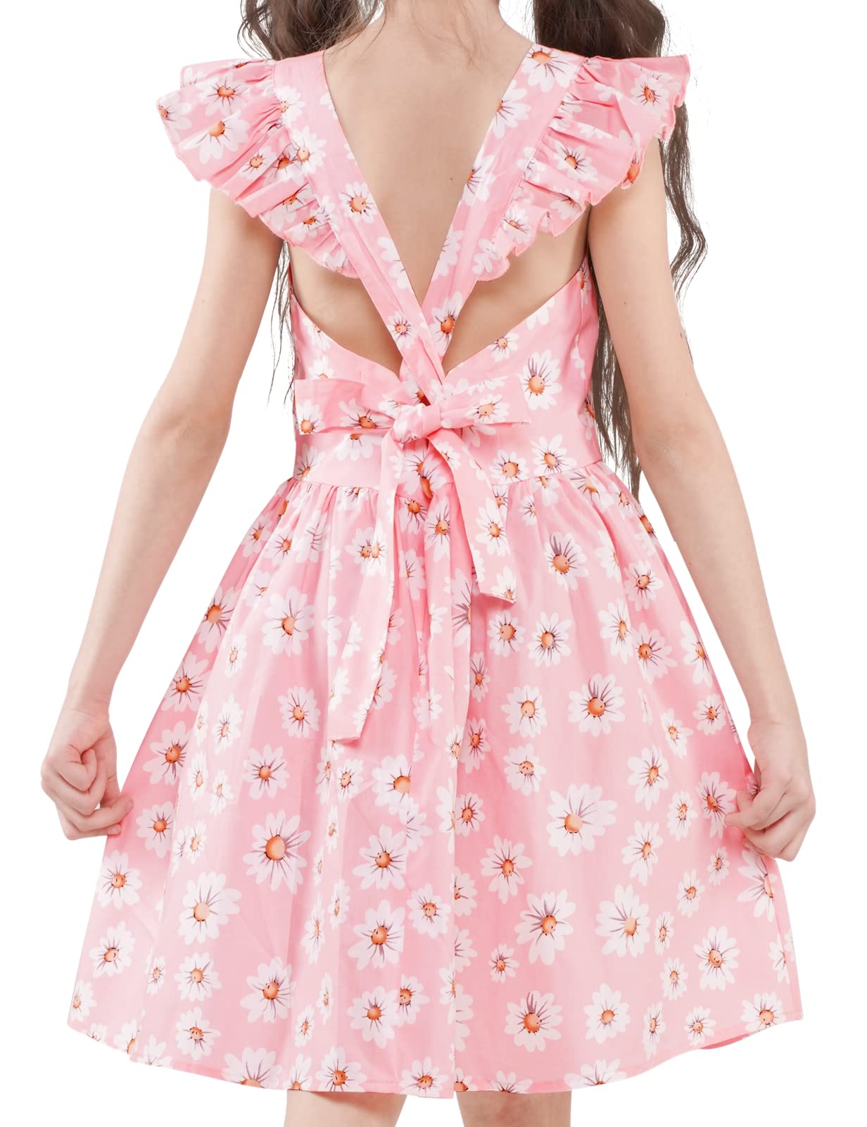 Kid Floral Cotton Girls Dresses Summer Girl Clothes