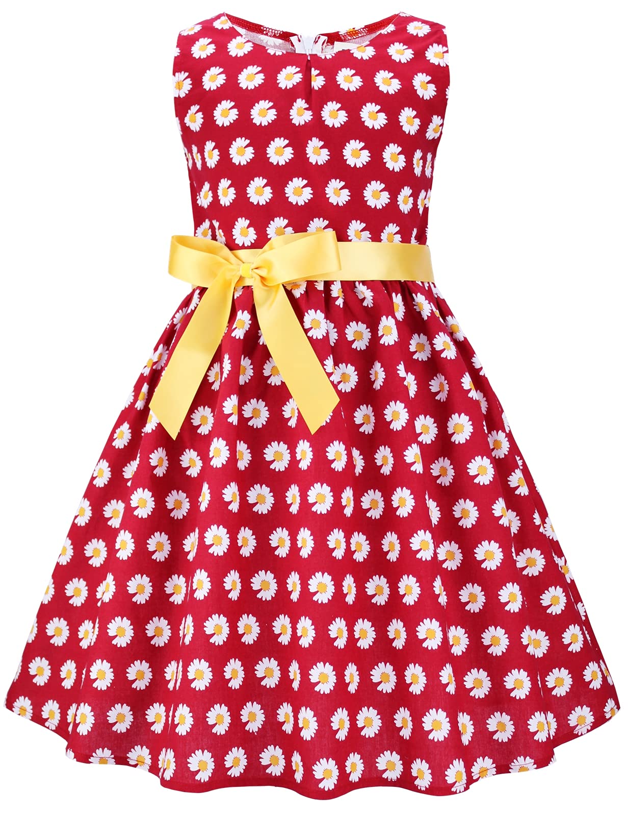 Kid Floral Cotton Girls Dresses Summer Girl Clothes