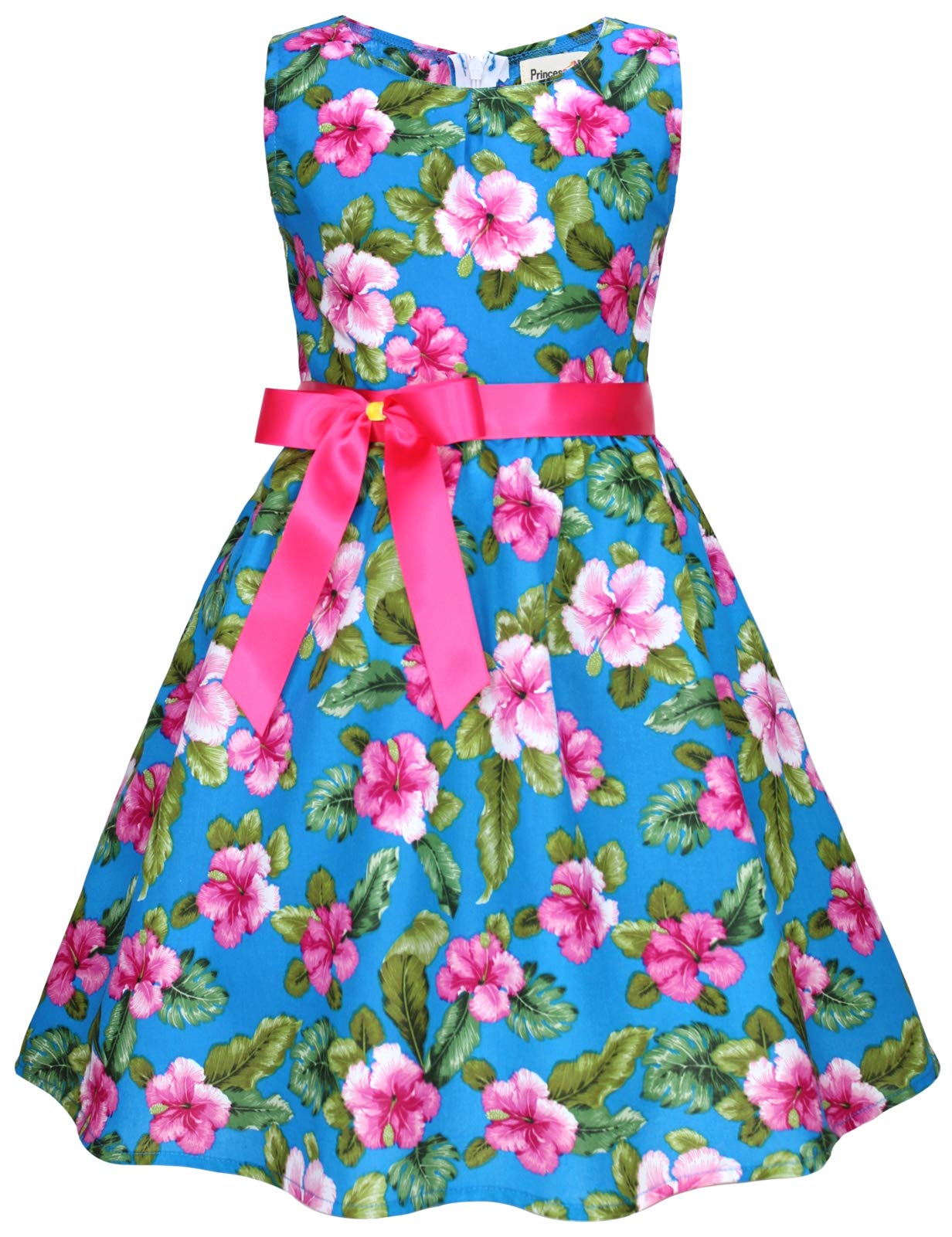 Kid Floral Cotton Girls Dresses Summer Girl Clothes