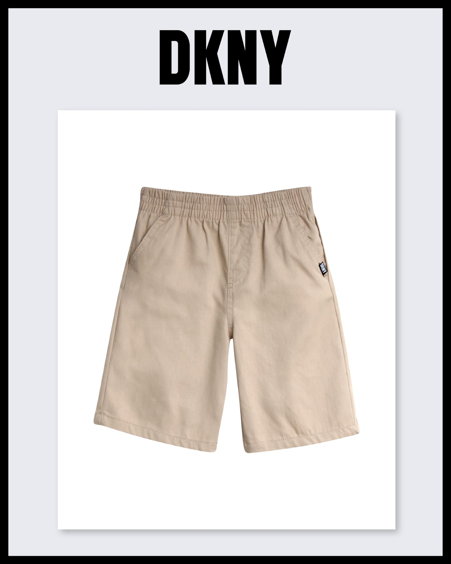 DKNY Boys' Short Set - 3 Piece Short Sleeve Button Down Shirt, Crew Neck T-Shirt, and Twill Shorts for Boys (Sizes: 2T-7)
