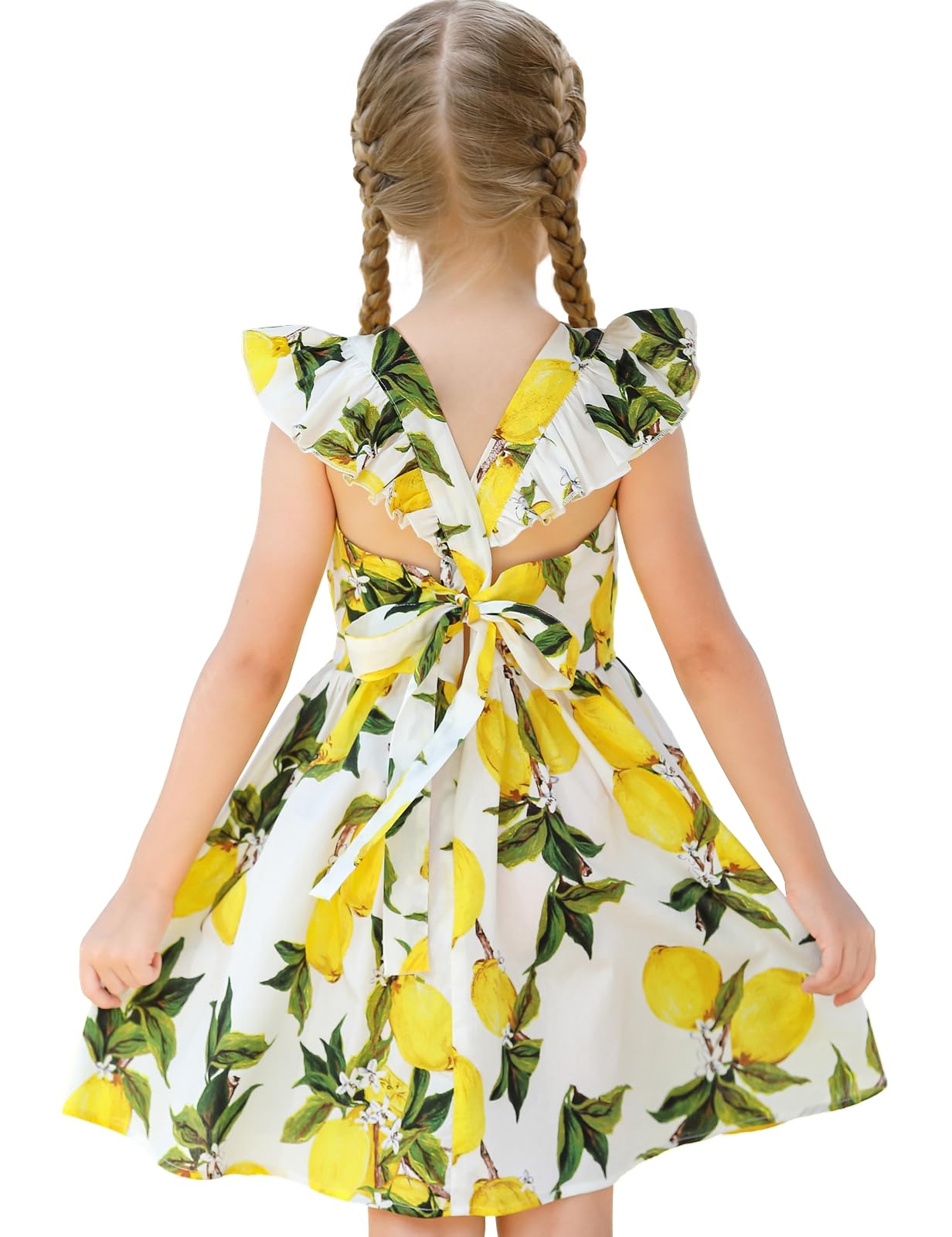 Kid Floral Cotton Girls Dresses Summer Girl Clothes