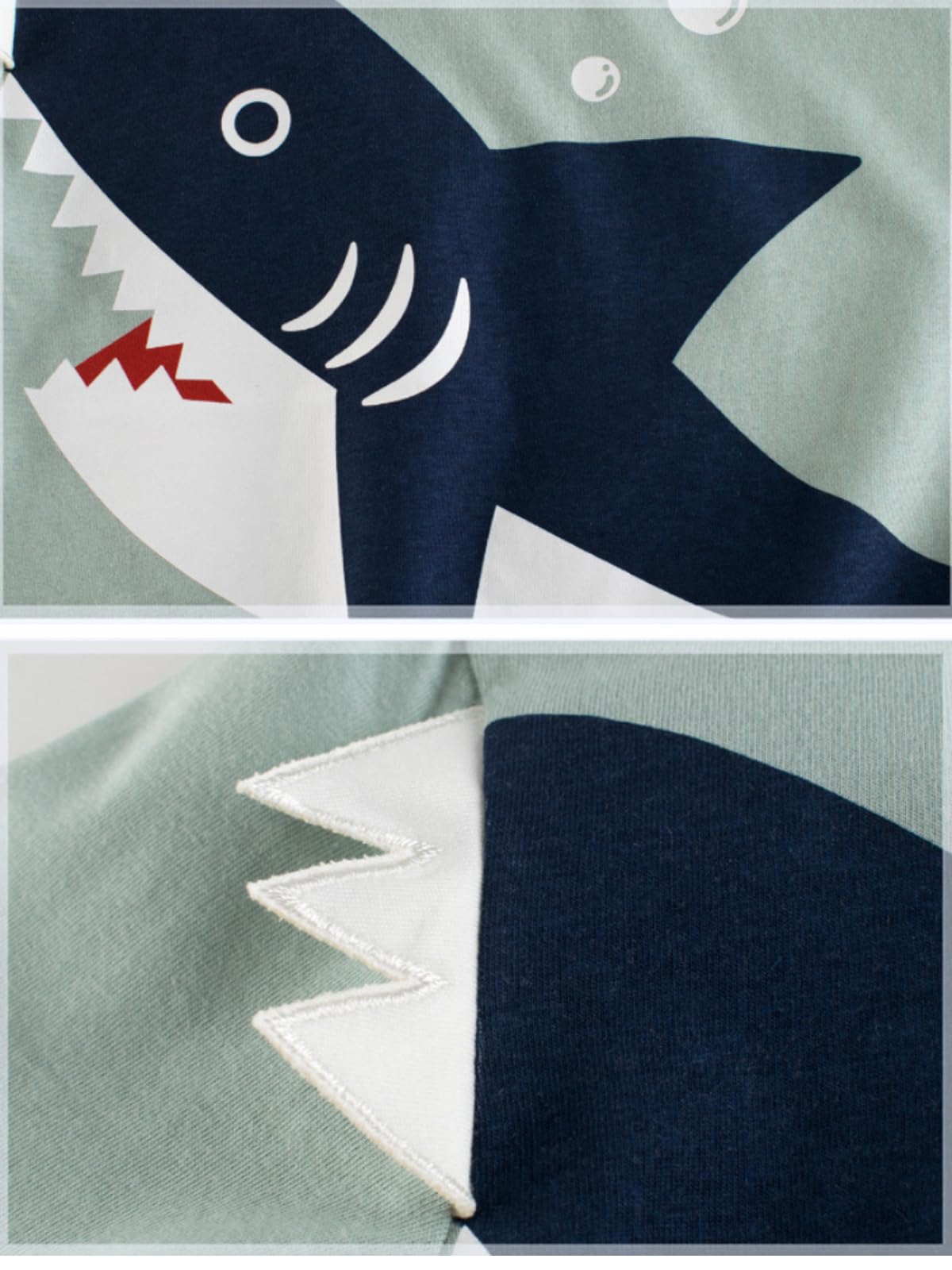 4-Pack Toddler Boys Dinosaur Shark Excavator Truck T-Shirts Graphic Short Sleeve Tees