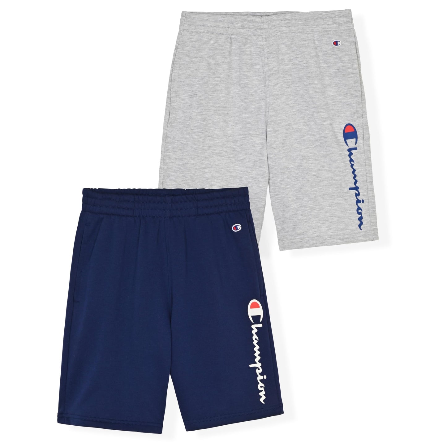 Champion Boys Shorts 2 Pack Athletic Fleece Short for Boys