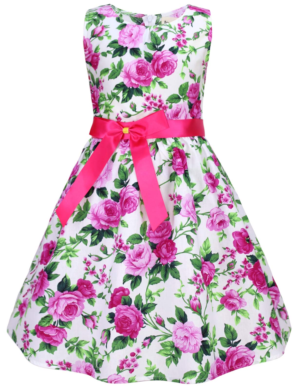 Kid Floral Cotton Girls Dresses Summer Girl Clothes