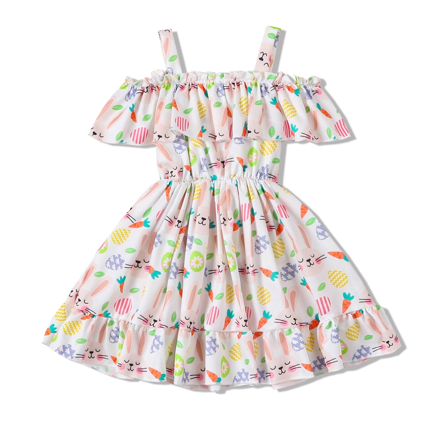 Toddler Baby Girls Summer Dress Chiffon Princess Tutu Dress Floral Beachwear Suspender Sundress Skirt Little Girl Clothes