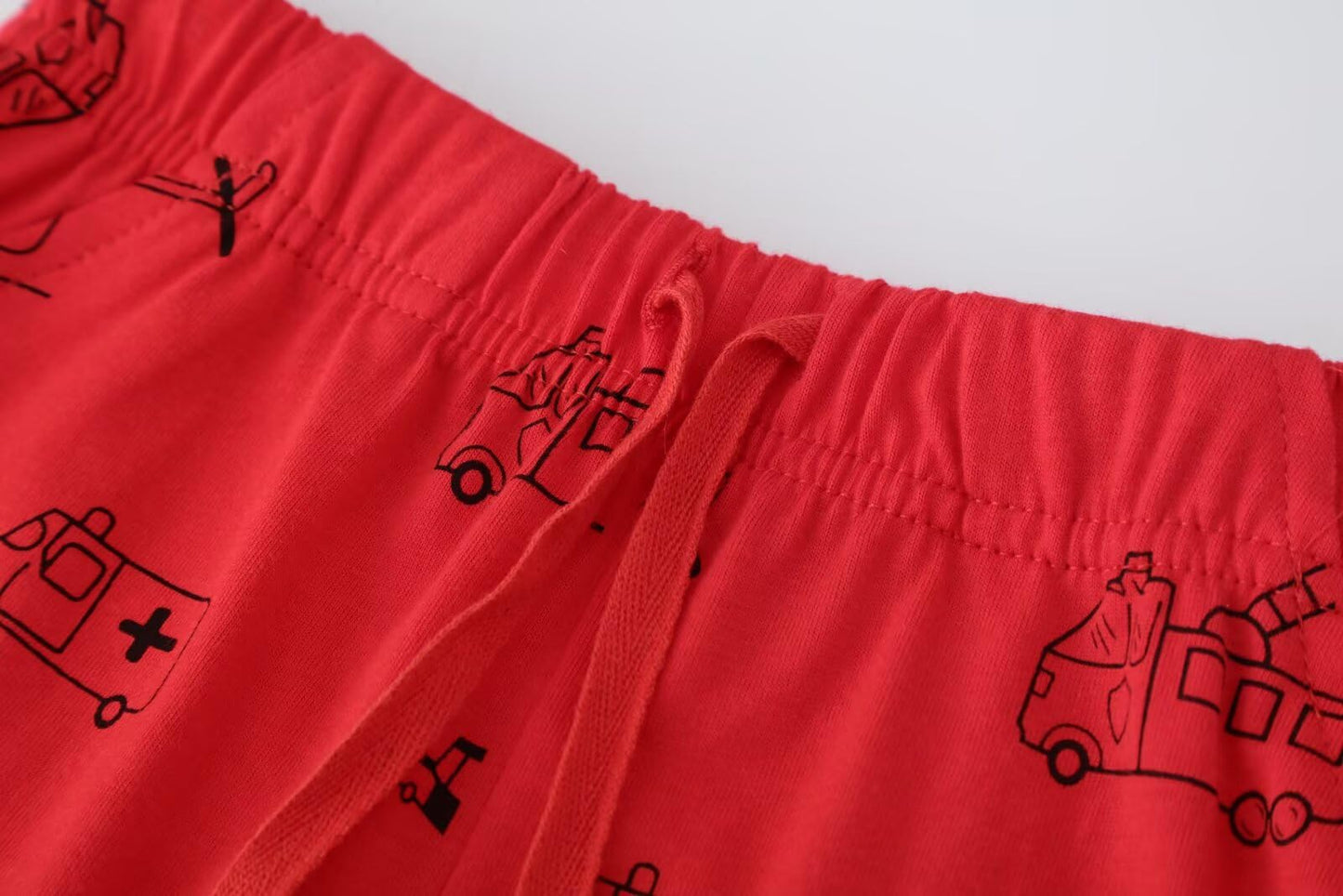 Toddler Boy Summer Clothes Outfits Kids Cotton Short Sleeve Shirt Shorts Set 2-7 Years