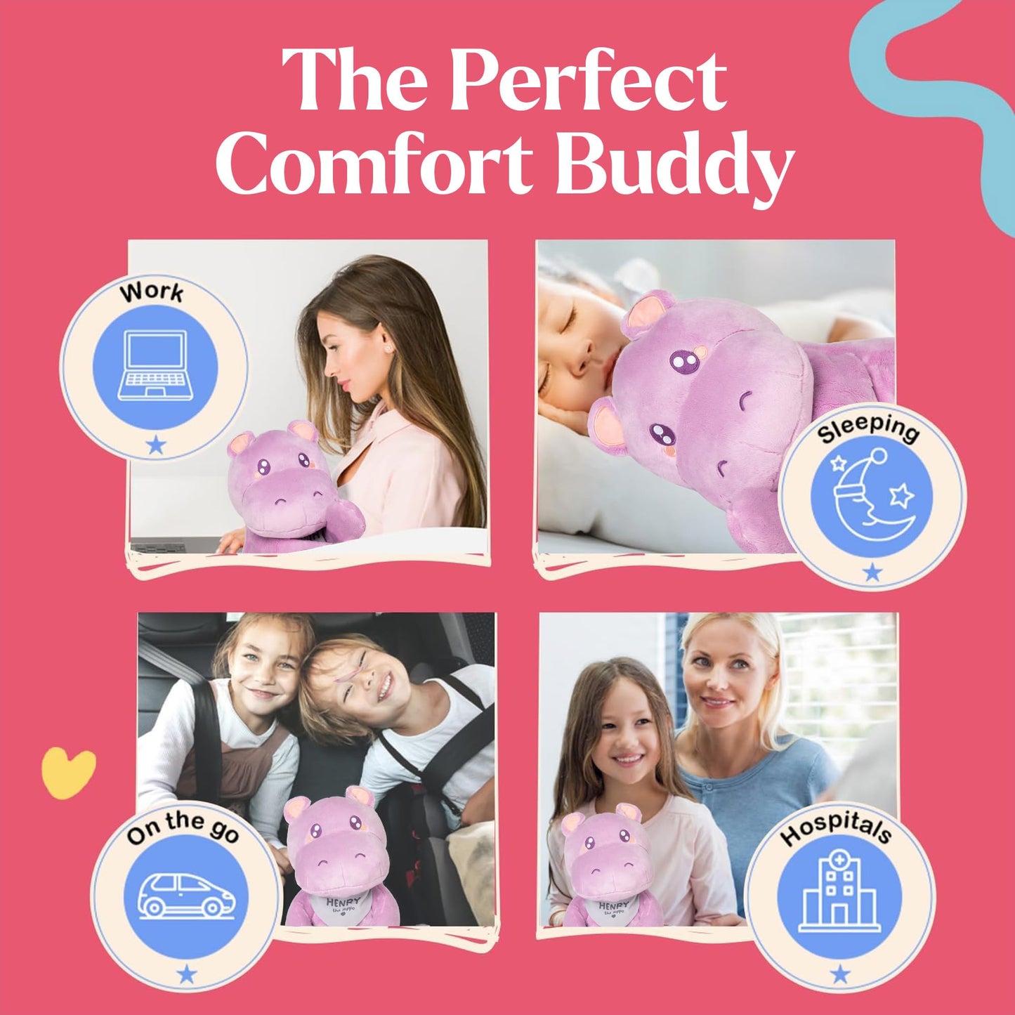 Lilly's Love Weighted Stuffed Animal, 5lb | Sensory Plush for Kids & Adults | Machine Washable Plushie w/Removable Inner | Calming Weighted Stuffed Animal for Anxiety, Stevie The Sloth