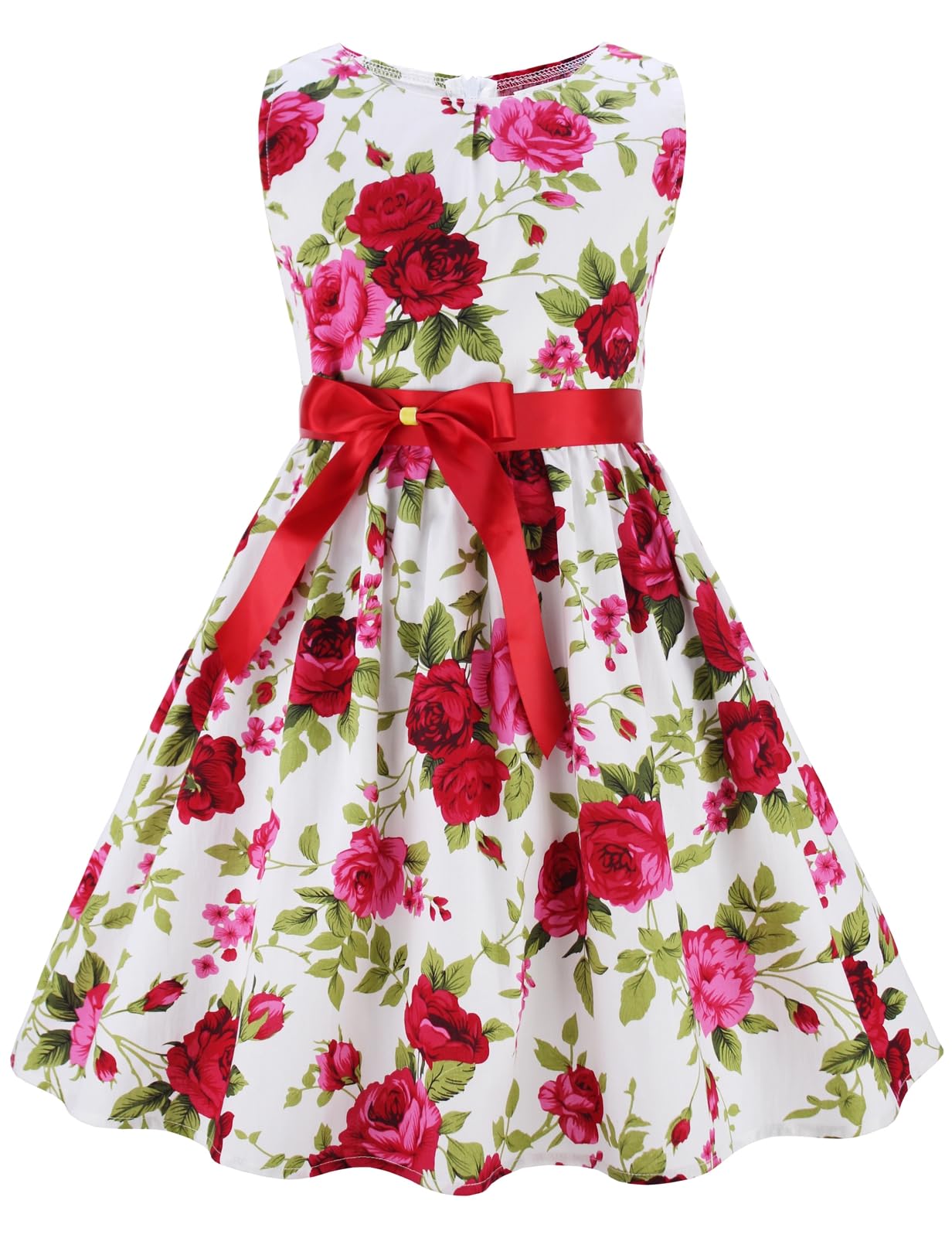 Kid Floral Cotton Girls Dresses Summer Girl Clothes