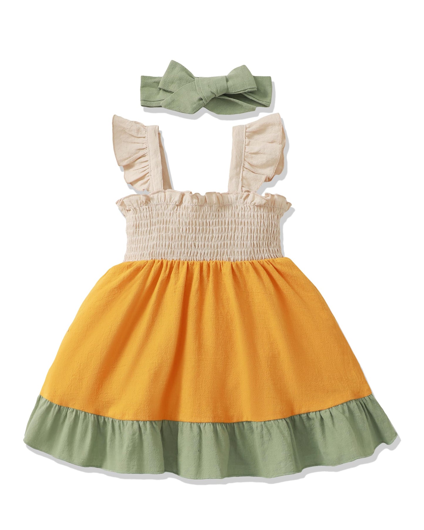 Toddler Baby Girl Dress Clothes Summer Dresses Outfits Little Girls Sleeveless Beach Sundress for Kids 12M-6T