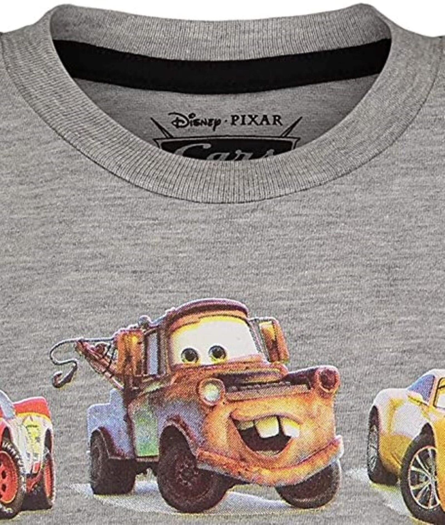 Disney Pixar Cars Tow Mater Lightning McQueen 3 Pack T-Shirts Infant to Big Kid