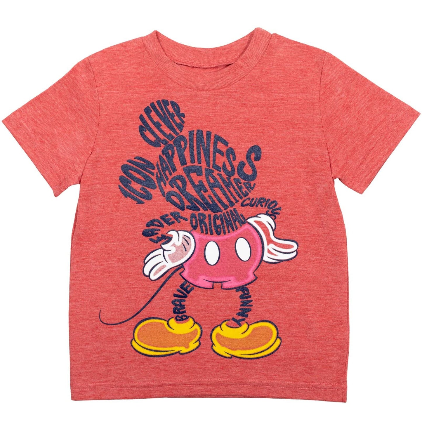 Disney Mickey Mouse 3 Pack T-Shirts Infant to Big Kid Sizes (18 Months - 18-20)
