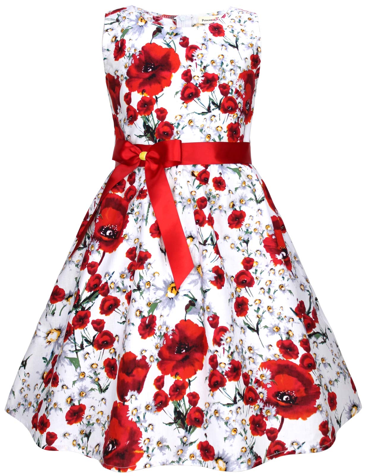Kid Floral Cotton Girls Dresses Summer Girl Clothes