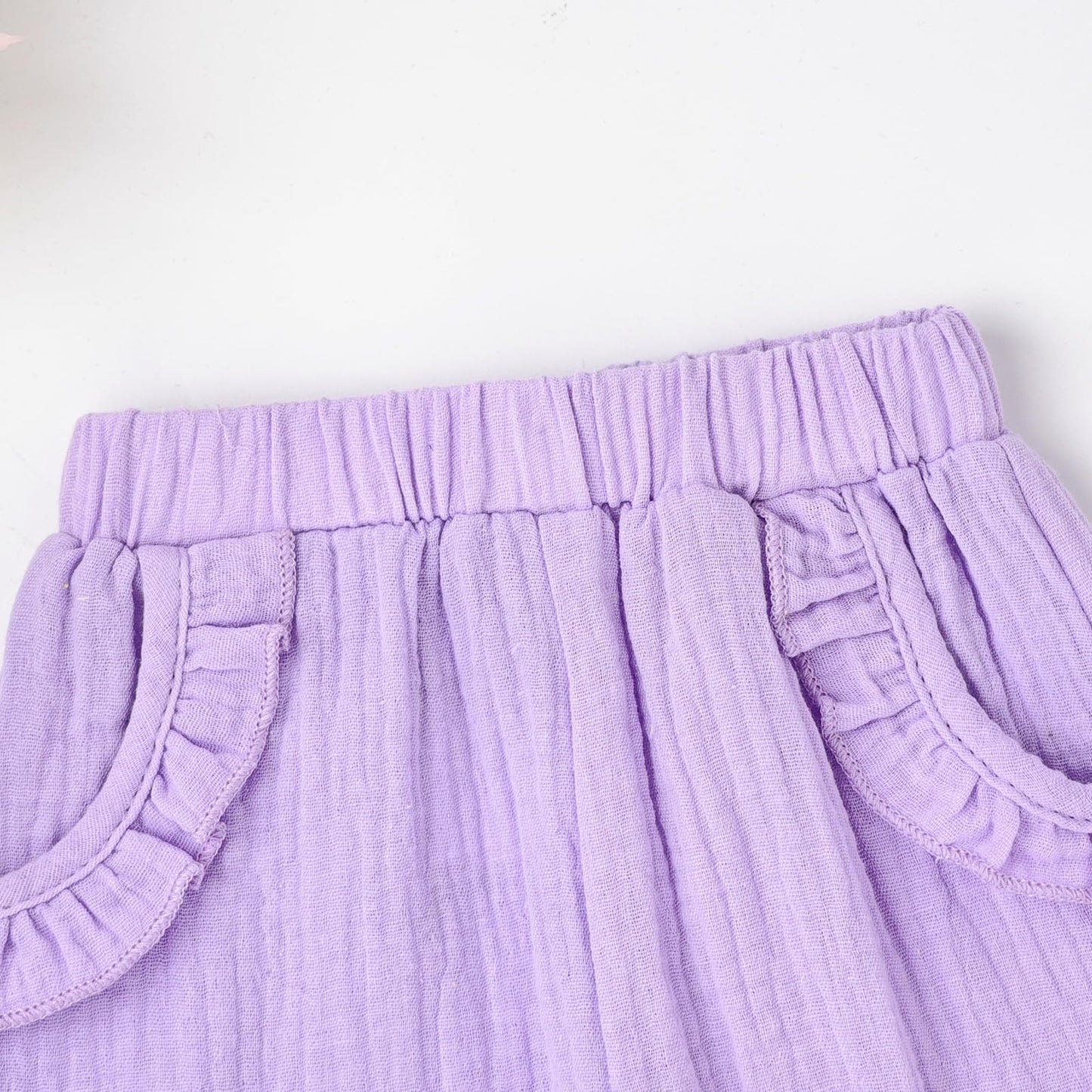 Toddler Baby Girl Clothes Summer Outfits Cute Bow Button Ruffle Camisole Pants Set 9-36 Months
