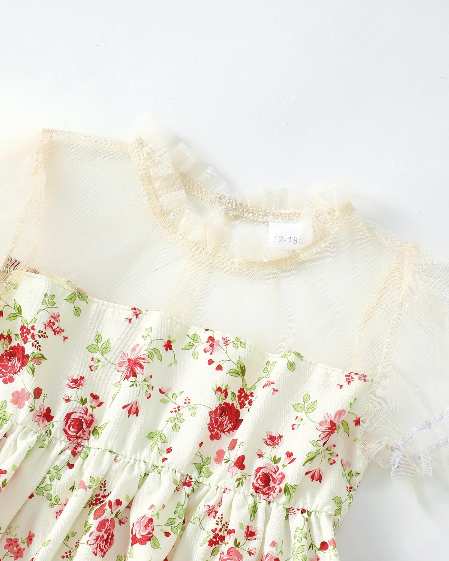 Baby Girl Clothes Toddler Girl Outfits Kids Puff Sleeve Shirt Top Flare Denim Pants Jeans Clothing for Little Girls