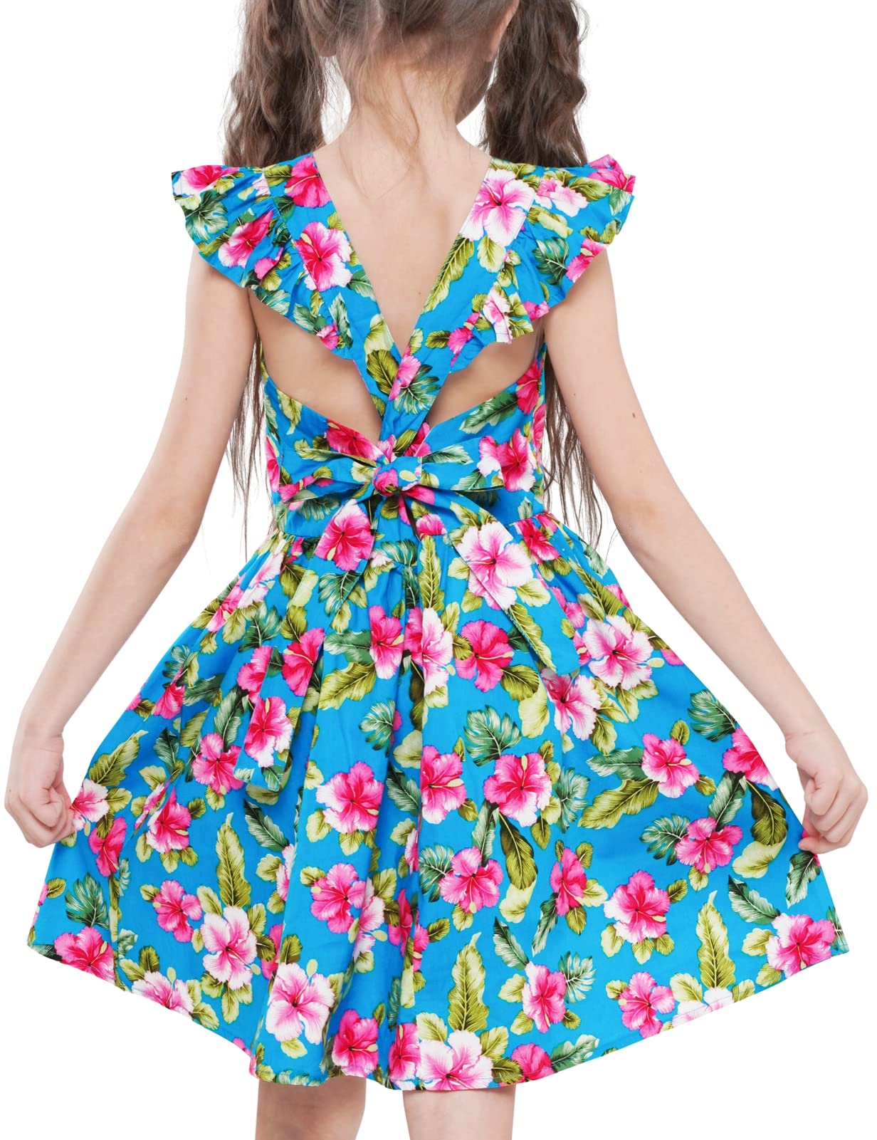 Kid Floral Cotton Girls Dresses Summer Girl Clothes