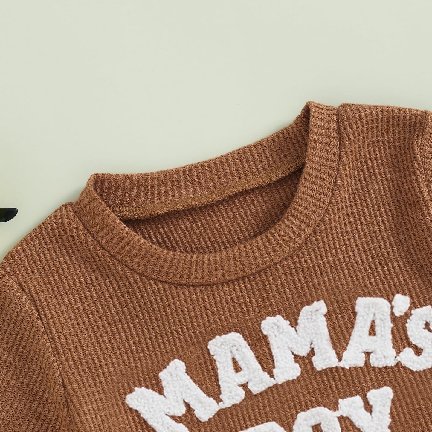 Kupretty Toddler Baby Boy Summer Clothes Embroiderey Waffle Knit Short Sleeve T-Shirt Tees + Casual Shorts Cute Clothing Set