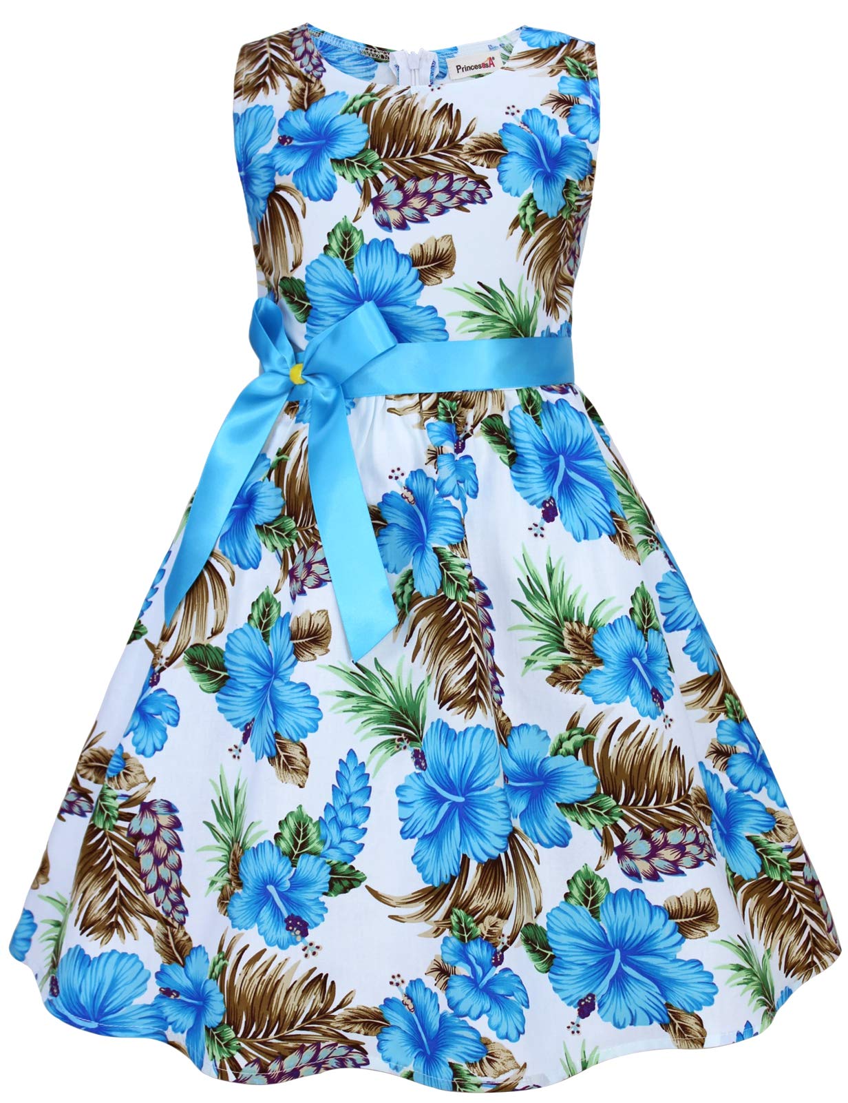 Kid Floral Cotton Girls Dresses Summer Girl Clothes