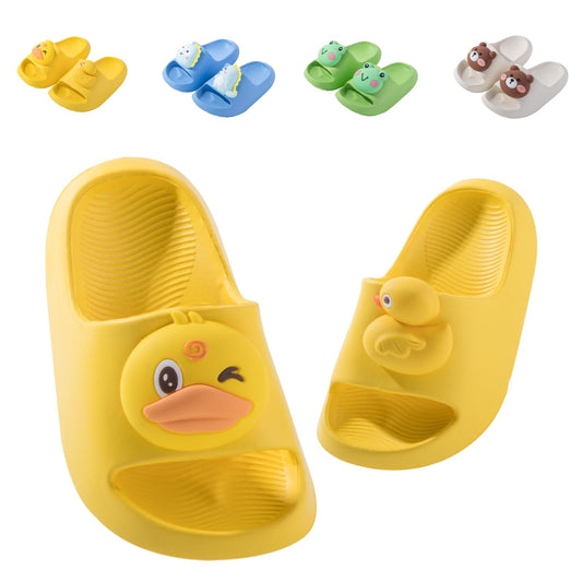 Fiedaz Kids Slides for Girls Boys Toddler Cloud Slides Animal Quick Drying Beach Slides Toddler Pool Shower Flip Flops Slippers