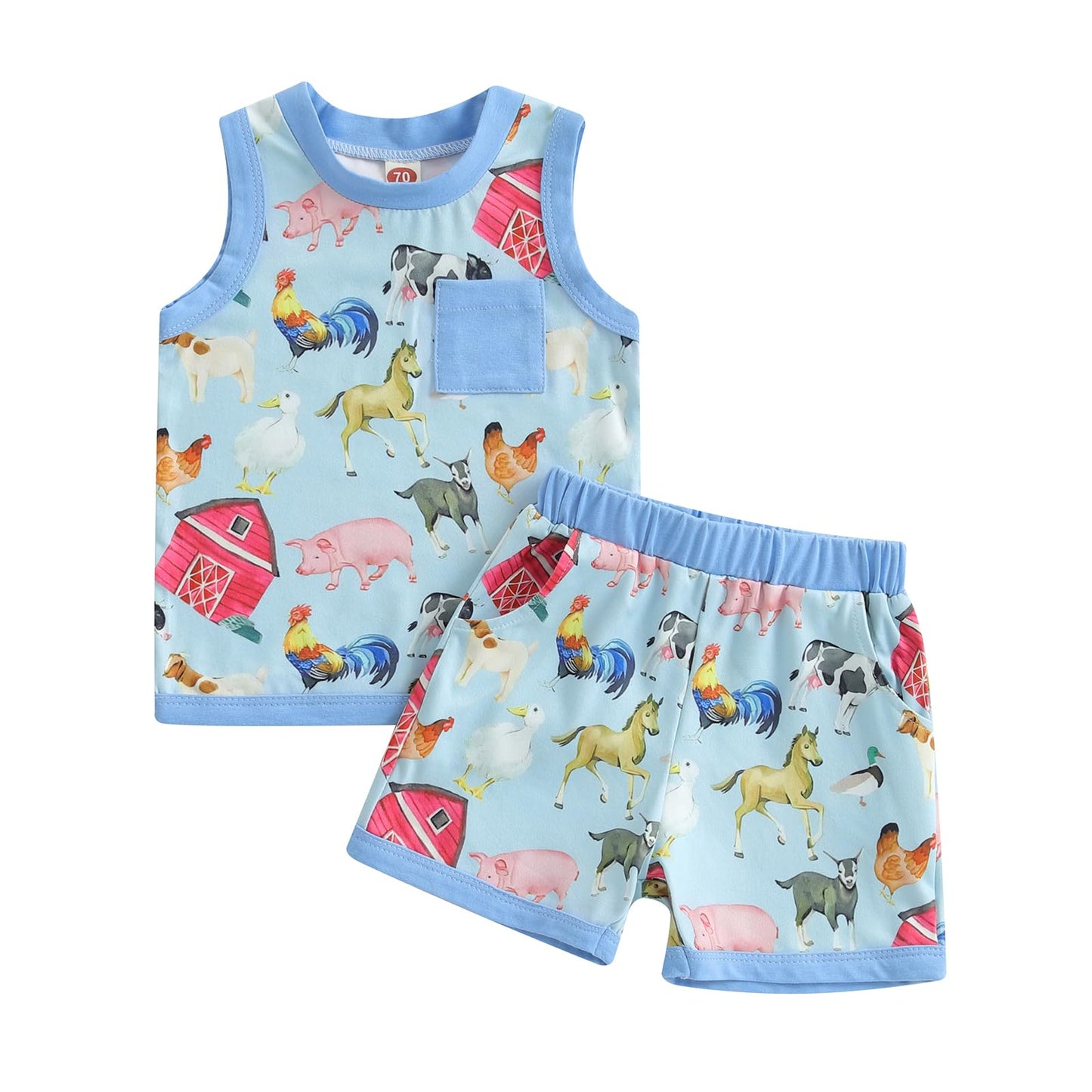 Ledy Champswiin Toddler Boy Clothes Baby Summer Outfit Dinosaur Letter Print Cotton Tops+Grey Elastic Shorts 2pcs