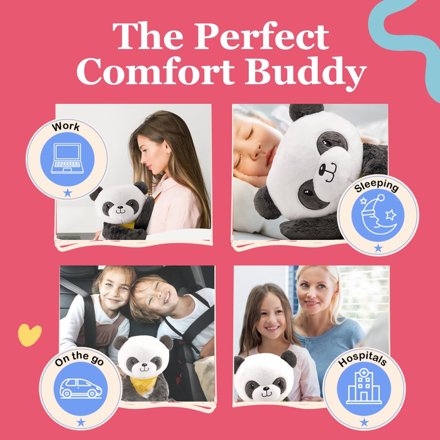 Lilly's Love Weighted Stuffed Animal, 5lb | Sensory Plush for Kids & Adults | Machine Washable Plushie w/Removable Inner | Calming Weighted Stuffed Animal for Anxiety, Stevie The Sloth