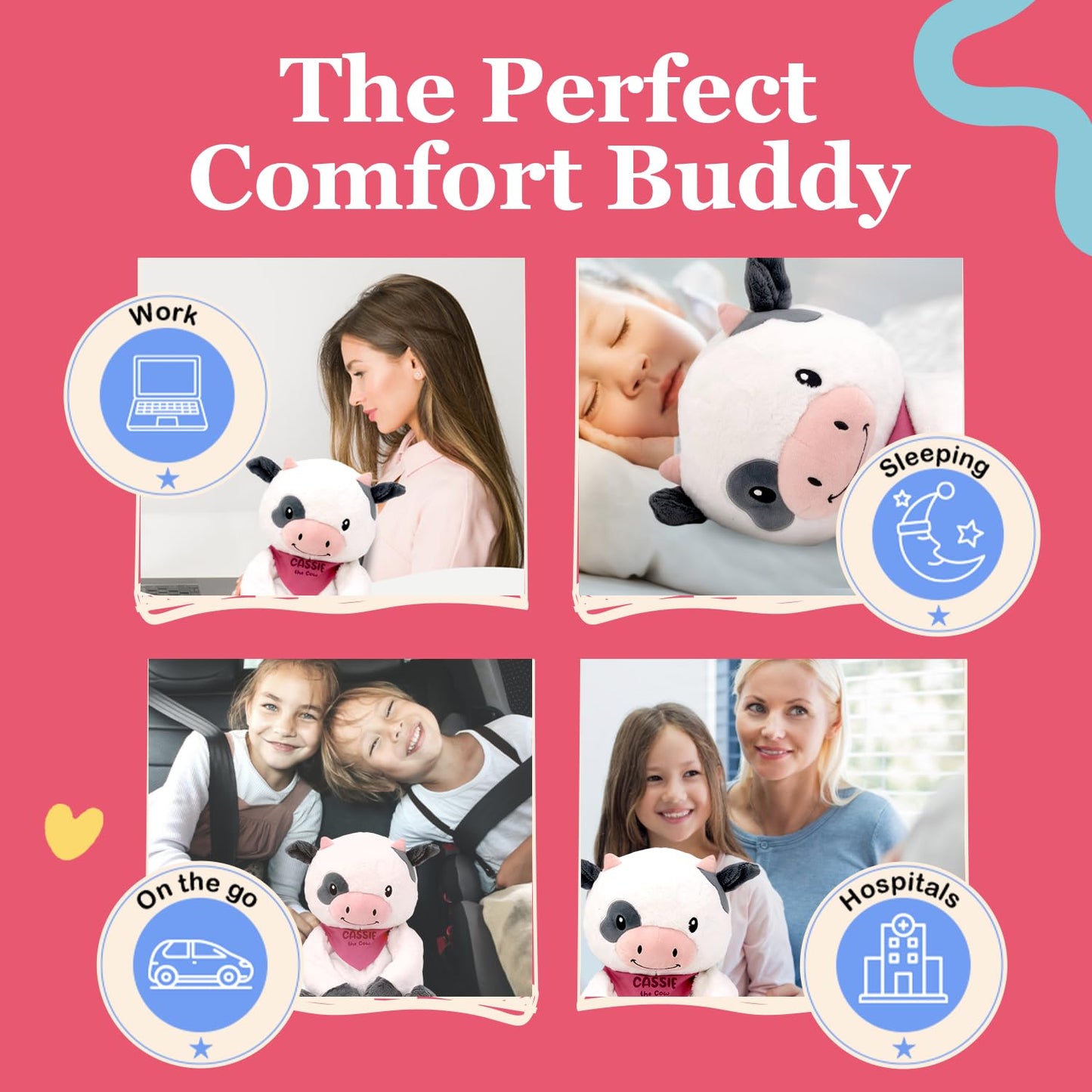 Lilly's Love Weighted Stuffed Animal, 5lb | Sensory Plush for Kids & Adults | Machine Washable Plushie w/Removable Inner | Calming Weighted Stuffed Animal for Anxiety, Stevie The Sloth